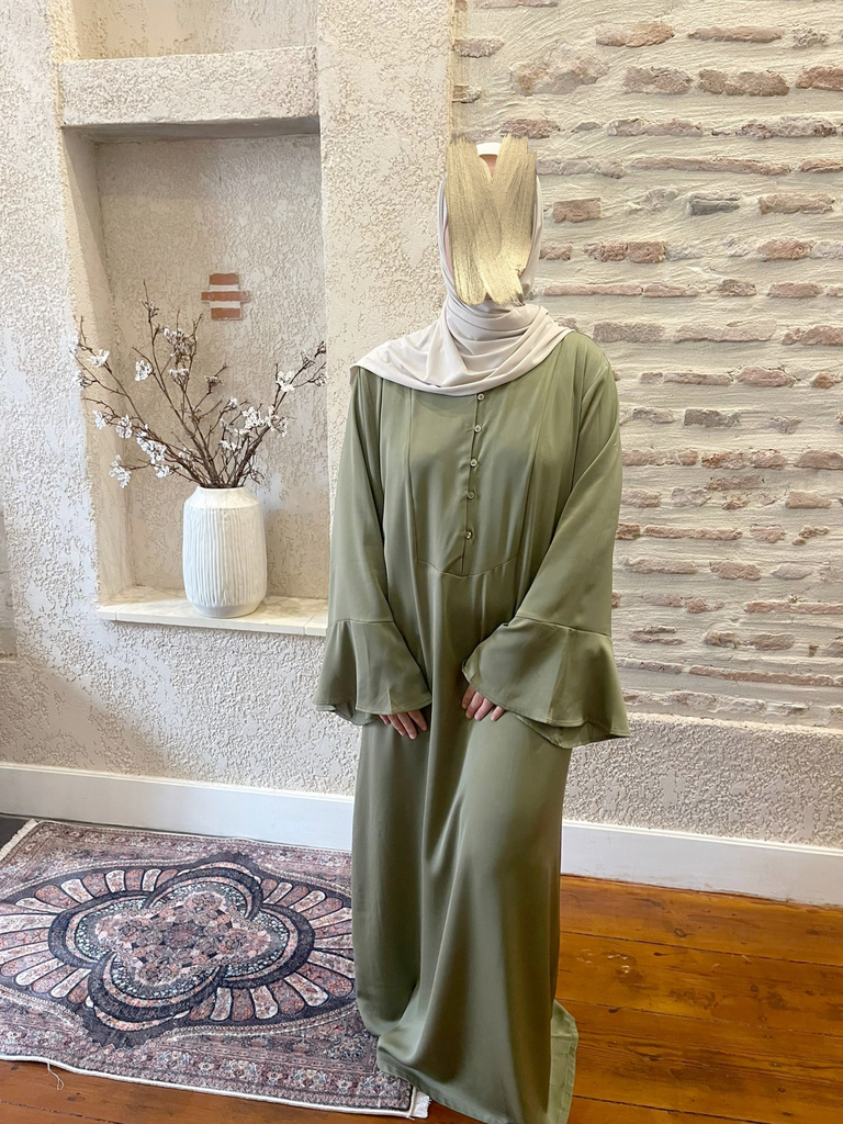 ROBE MANCHES EVASEES