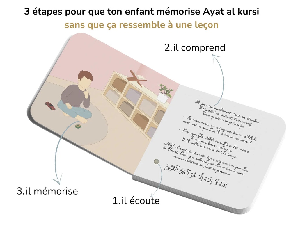 J'APPRENDS AYAT AL KURSI AVEC ALI