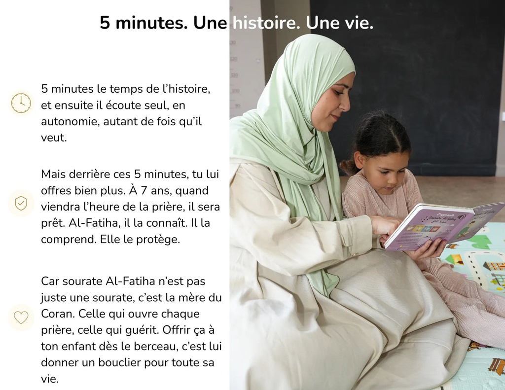 J'APPRENDS SOURATE AL FATIHA AVEC ALI (livre sonore)