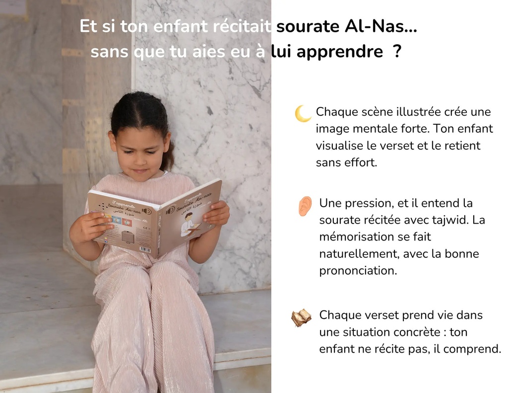 J'APPRENDS SOURATE AN-NAS AVEC ALI (livre sonore)