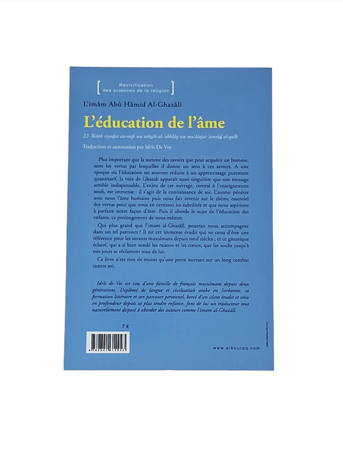 L'EDUCATION DE L'AME