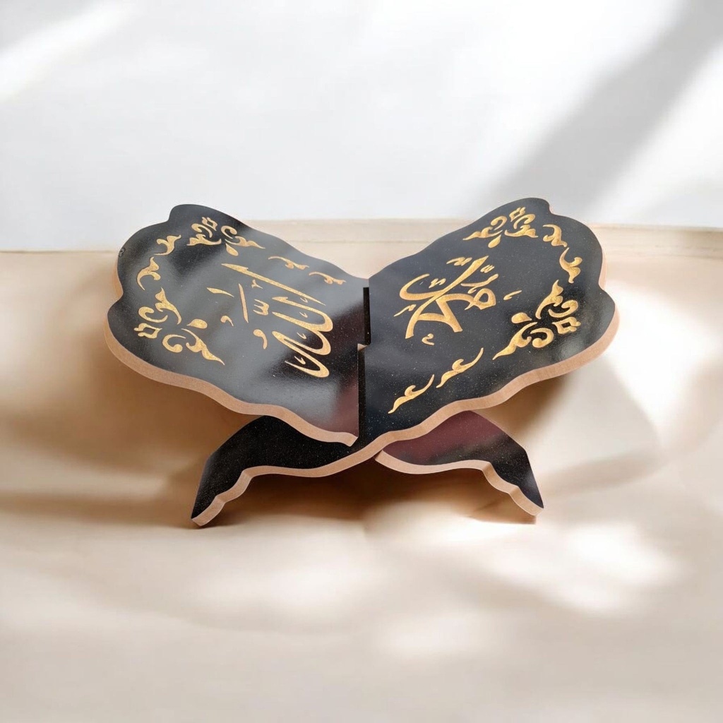 ​PORTE CORAN TRADITIONNEL NOIR