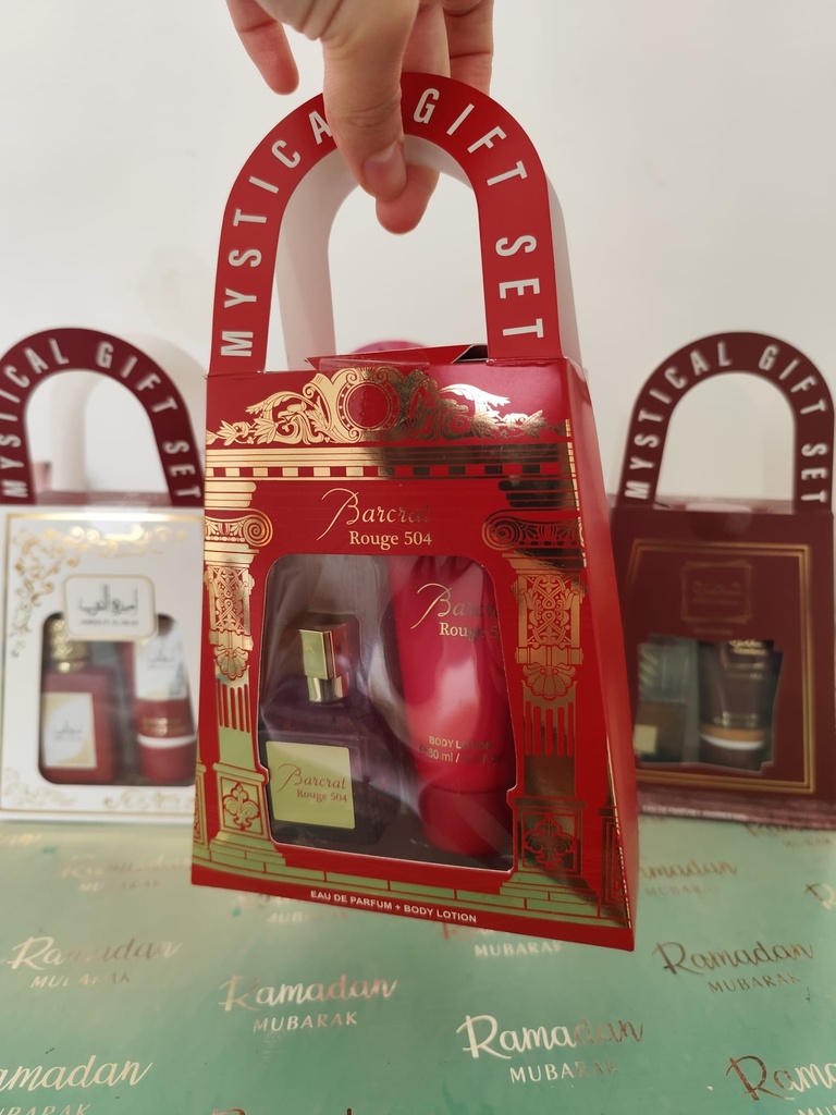 COFFRET BARCRAT ROUGE 504 - MYSTICAL GIFT SET